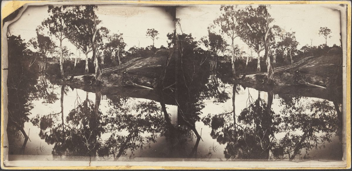 View on the Yarra River near Melbourne (1855–1910)