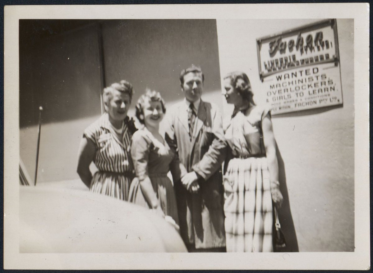 Photographs relating to Fachon Pty Ltd., Flinders Lane, Melbourne, Melbourne City (1953–54)