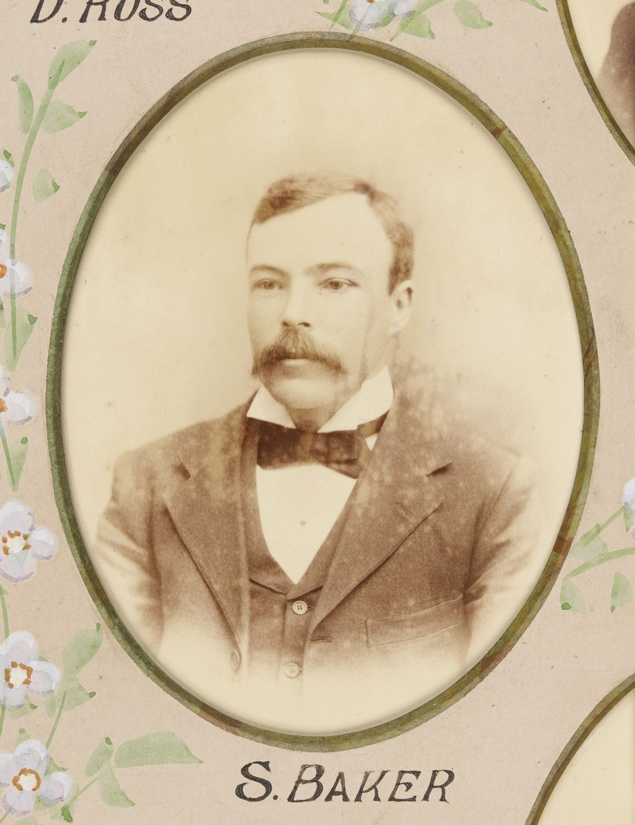 Framed photographs of Joseph Kilmartin and staff of the Camberwell Railway Station presented to Joseph Kilmartin Esq (1900)