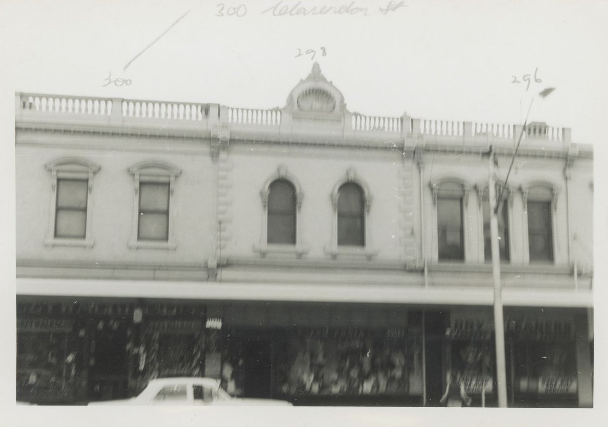 "300-328 Clarendon Street, South Melbourne" (1967)