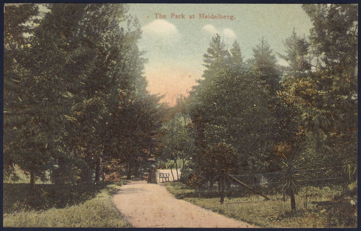 The Park at Heidelberg (1900s)