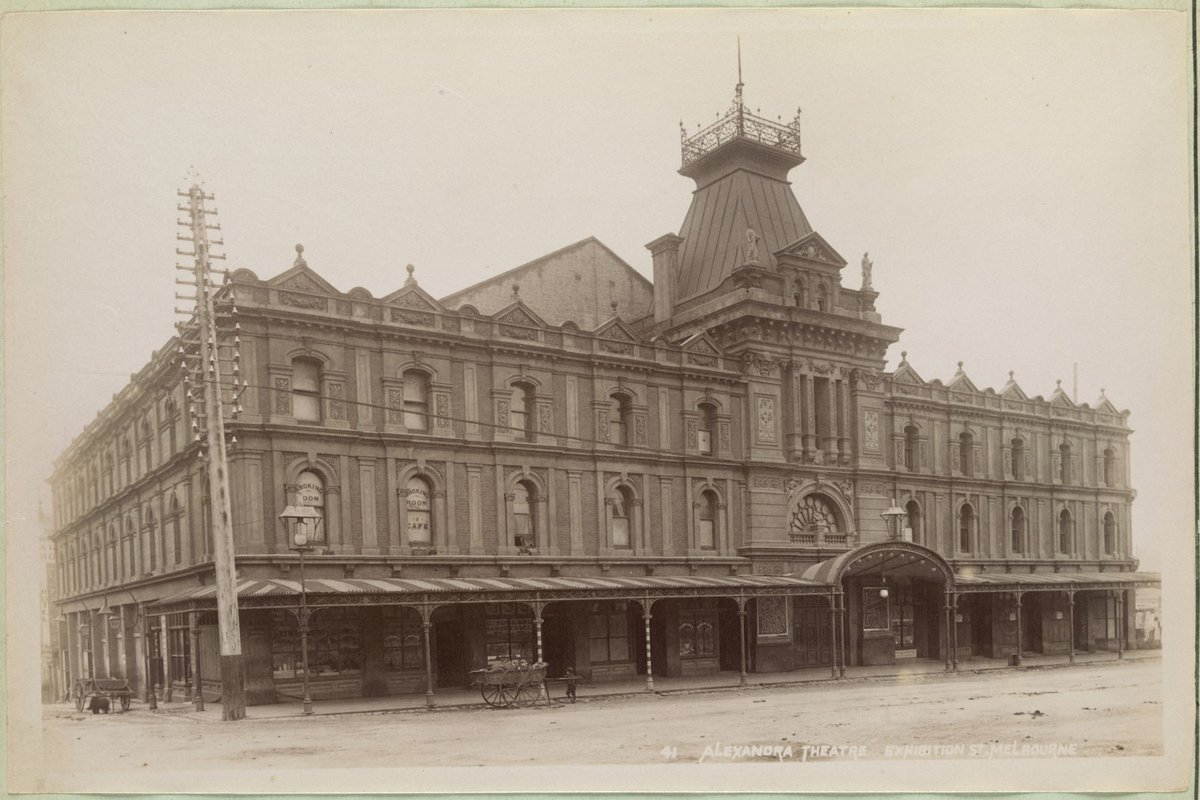 Alexandra Theatre, Exhibition St Melbourne, Melbourne City (1892–1900)