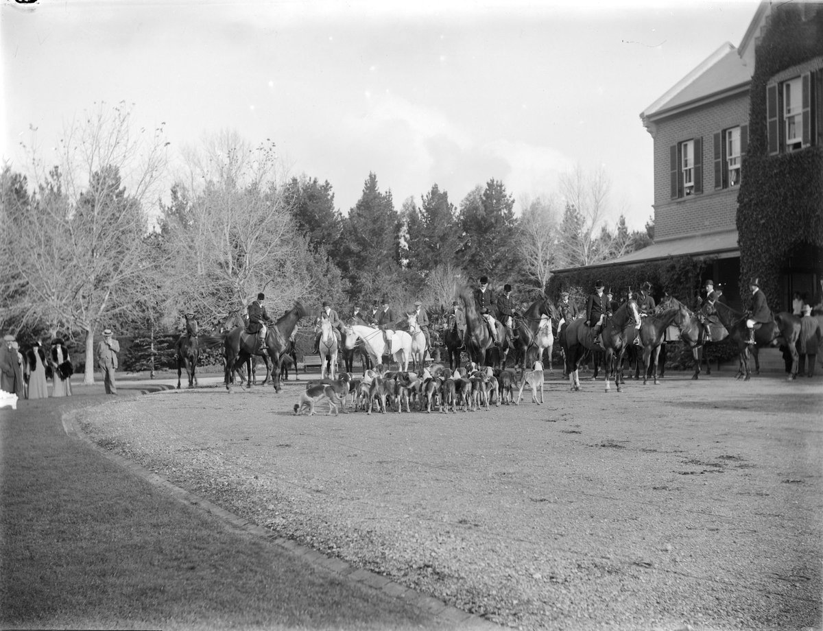 Hunt Club Meet, Bath's Road, Burwood (1914–33)