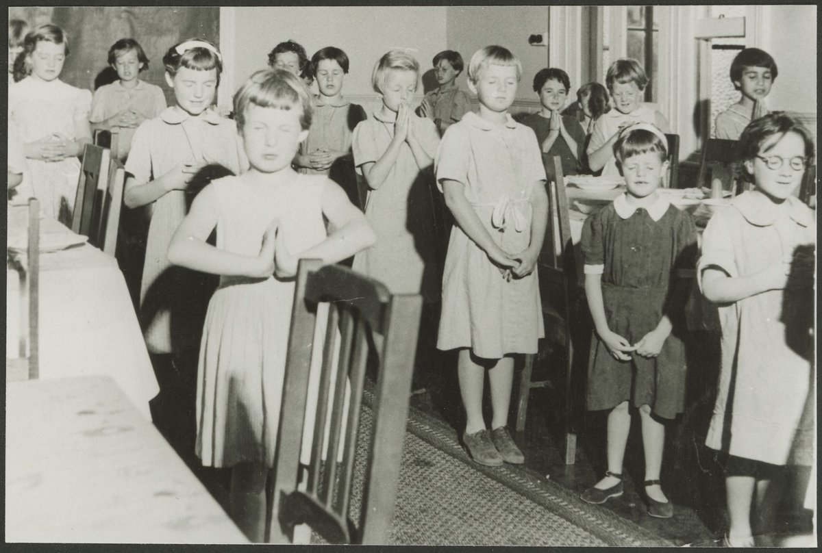 Children at Melbourne Orphanage, Brighton, Vic.? (1920–50)