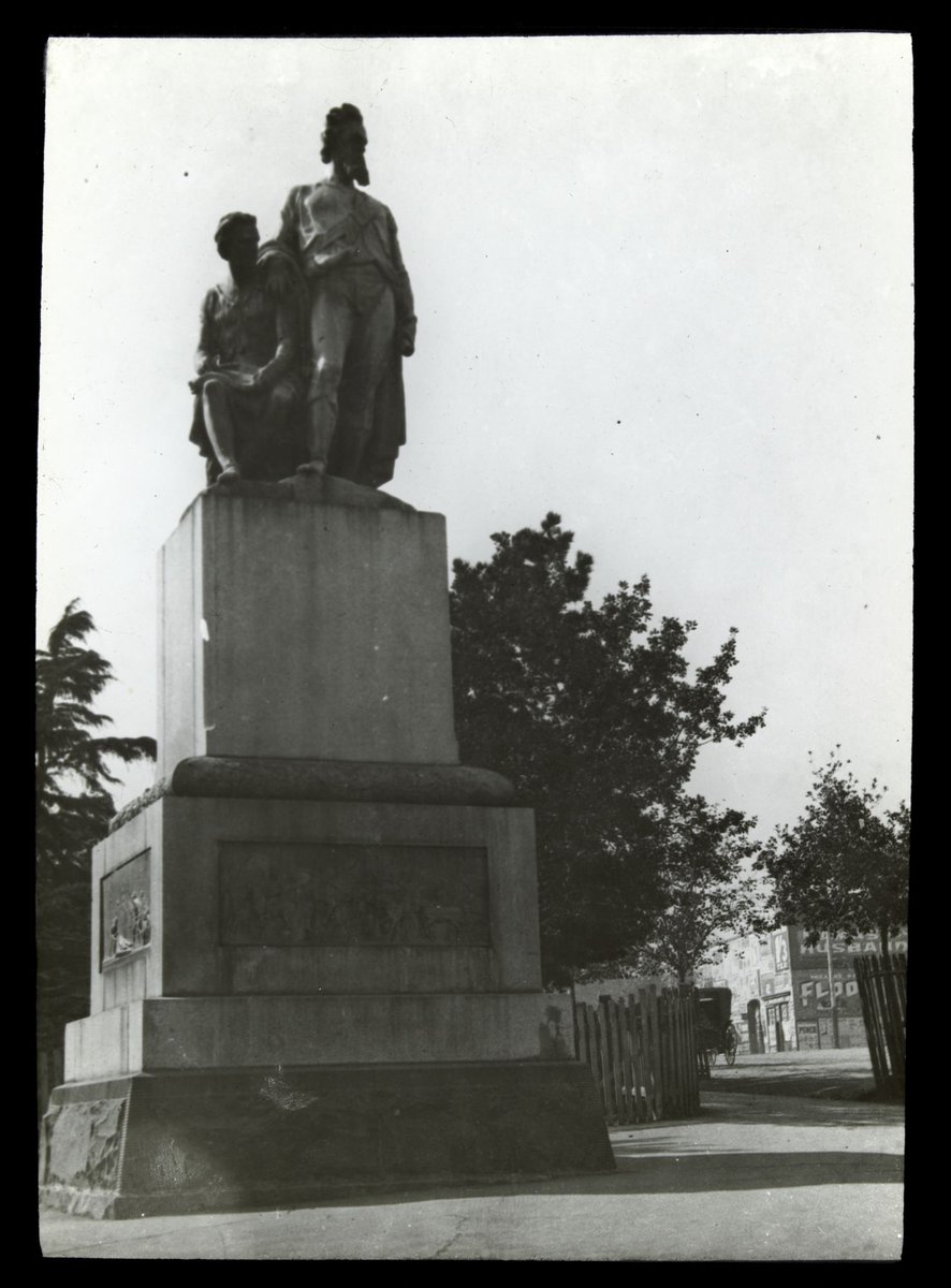 Burke & Wills Monument. Melb. [i.e. Melbourne] (1900–05)