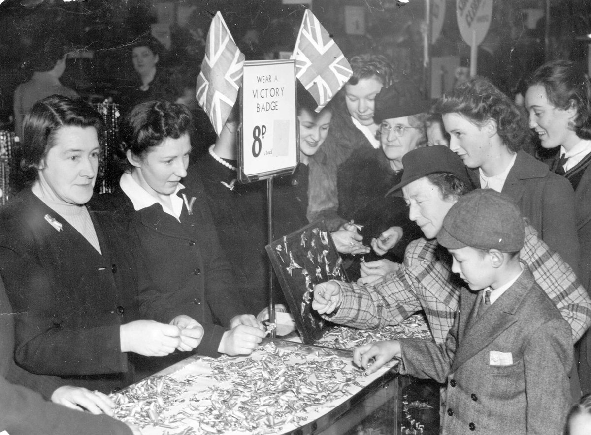 Victory celebrations in Melbourne, Brunswick (c. 1945)
