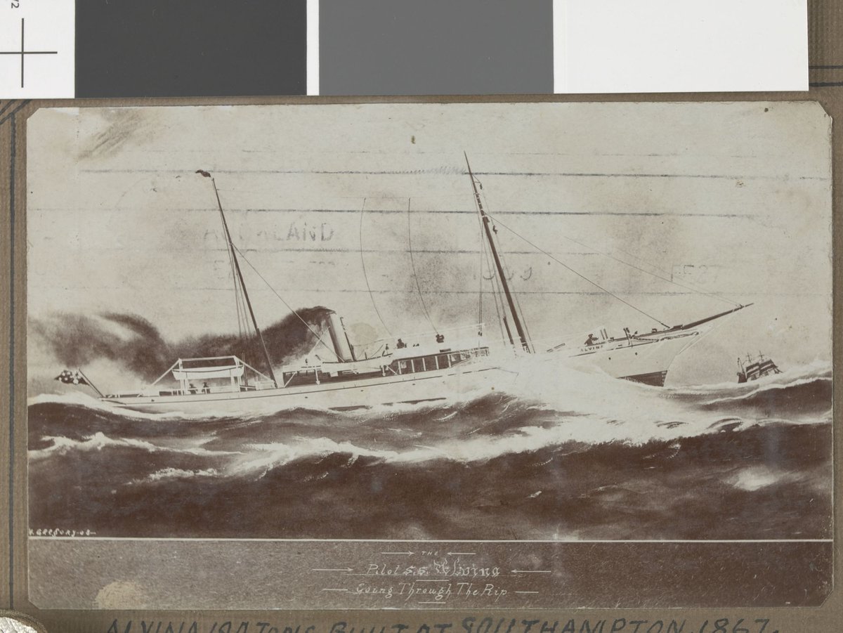 ALVINA. : 194 tons. Built at Southampton. 1867. Port Phillip pilot steam, Port Phillip Bay (1885–1946)