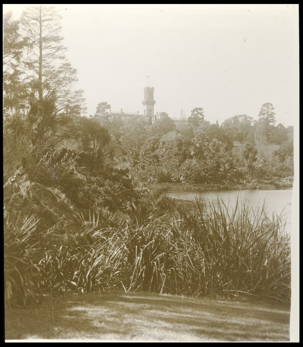 Government House Melbourne from Botanic Gardens, Melbourne City (1875–1938)