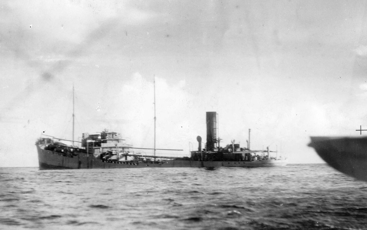Attack by H.M.A.S. Canberra on German supply ship Coburg and the scuttling of the German captured Norwegian tanker Ketty Brovig after interception by H.M.A.S. Canberra (1938–44)