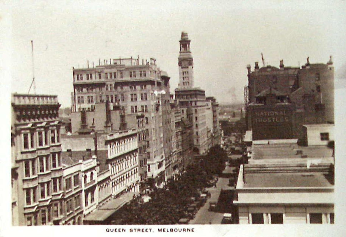 Queen Street, Melbourne, Melbourne City (c. 1930)