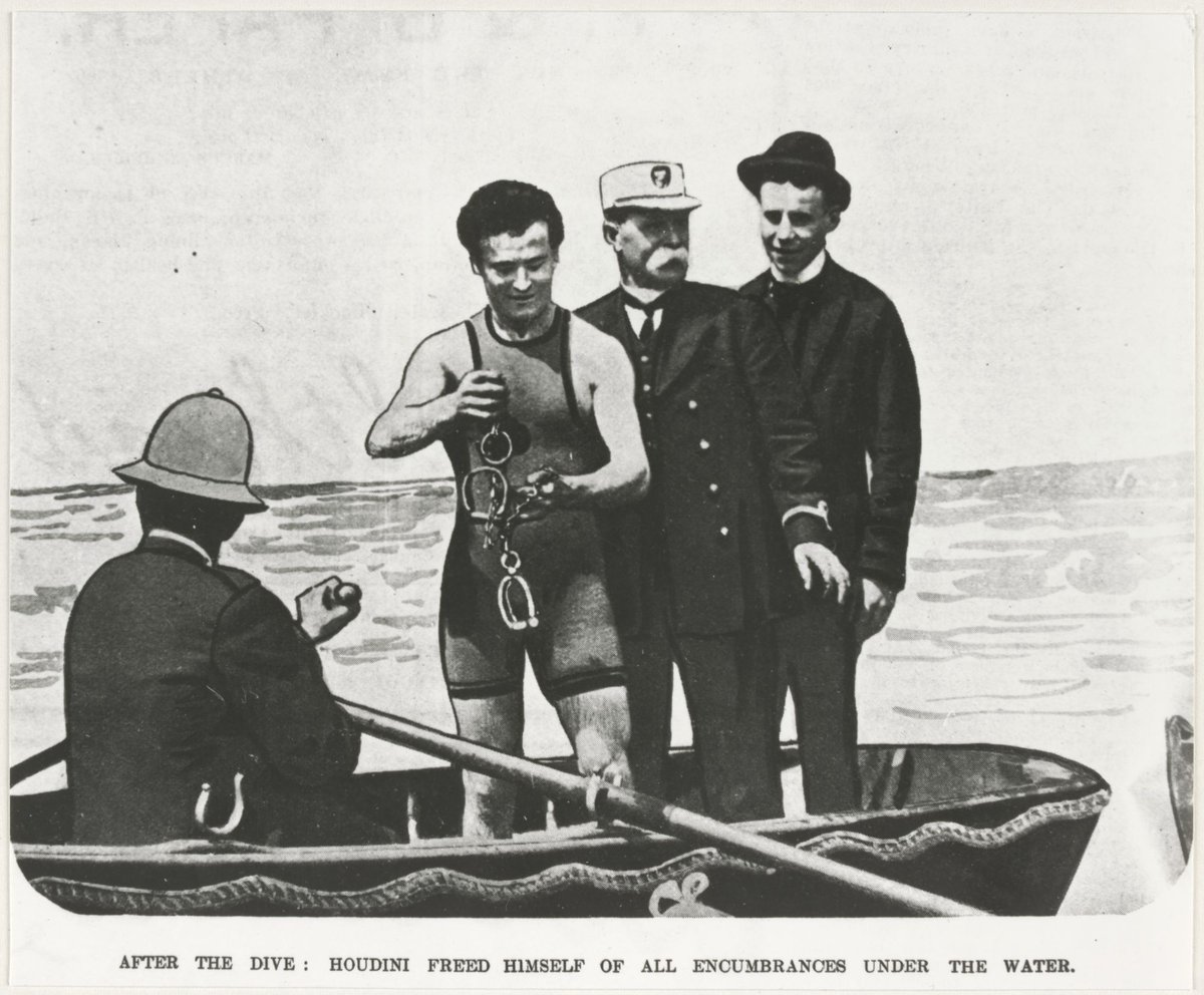 Harry Houdini in Melbourne, Vic, Melbourne City (1900–54)