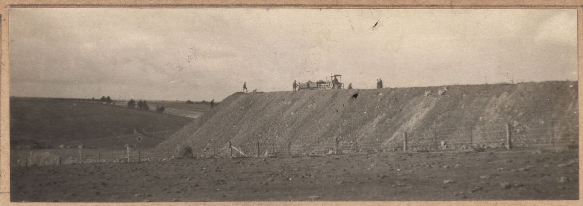 Albion to Broadmeadows - earthworks for culvert at Spring Gully (1927–29)