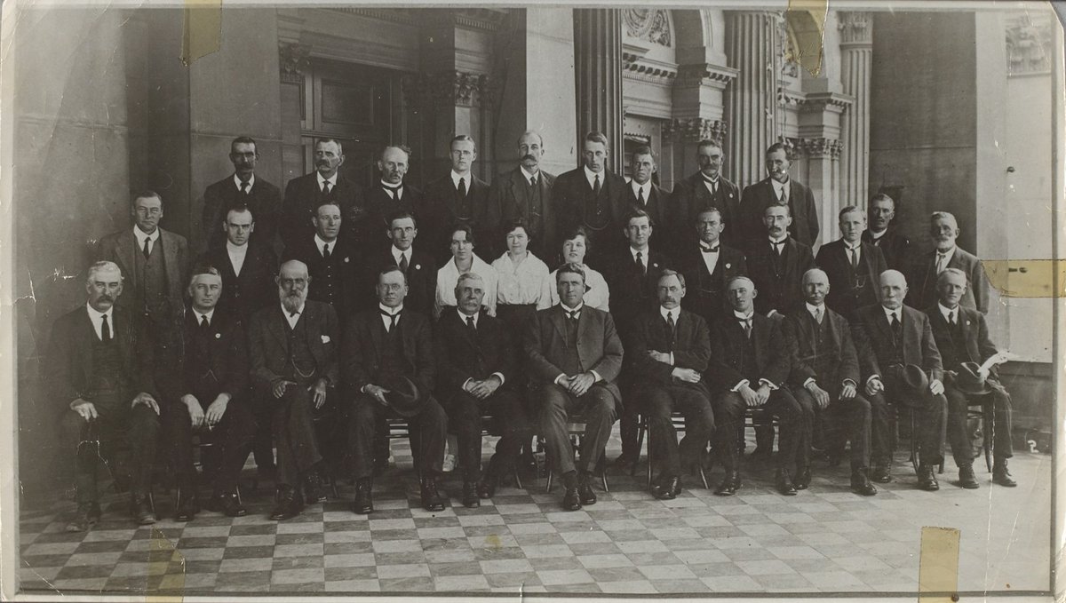 Staff of the City Council, probably Melbourne (1918)