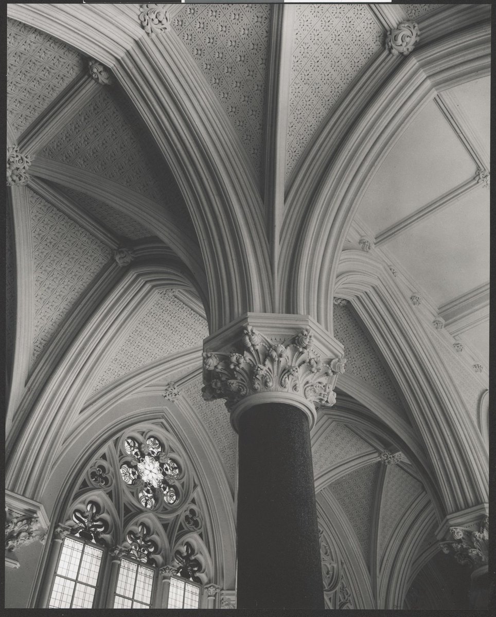 Cathedral room at the E.S.& A. Bank, Collins Street, Melbourne, Melbourne City (1950)