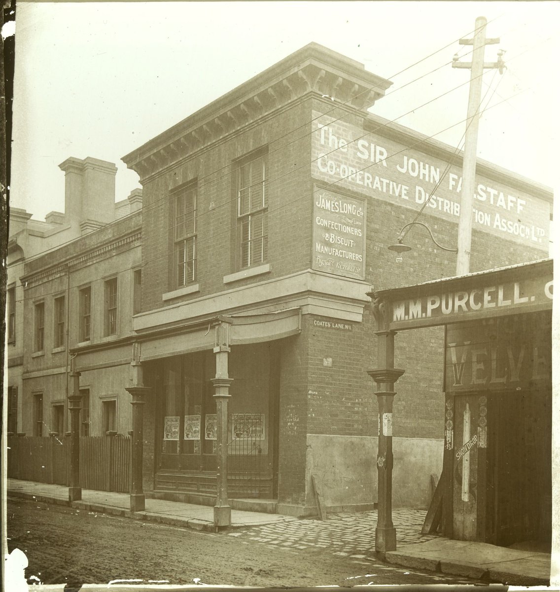 Little Collins Street, corner of Coates Lane, Melbourne, Melbourne City (1880–1938)