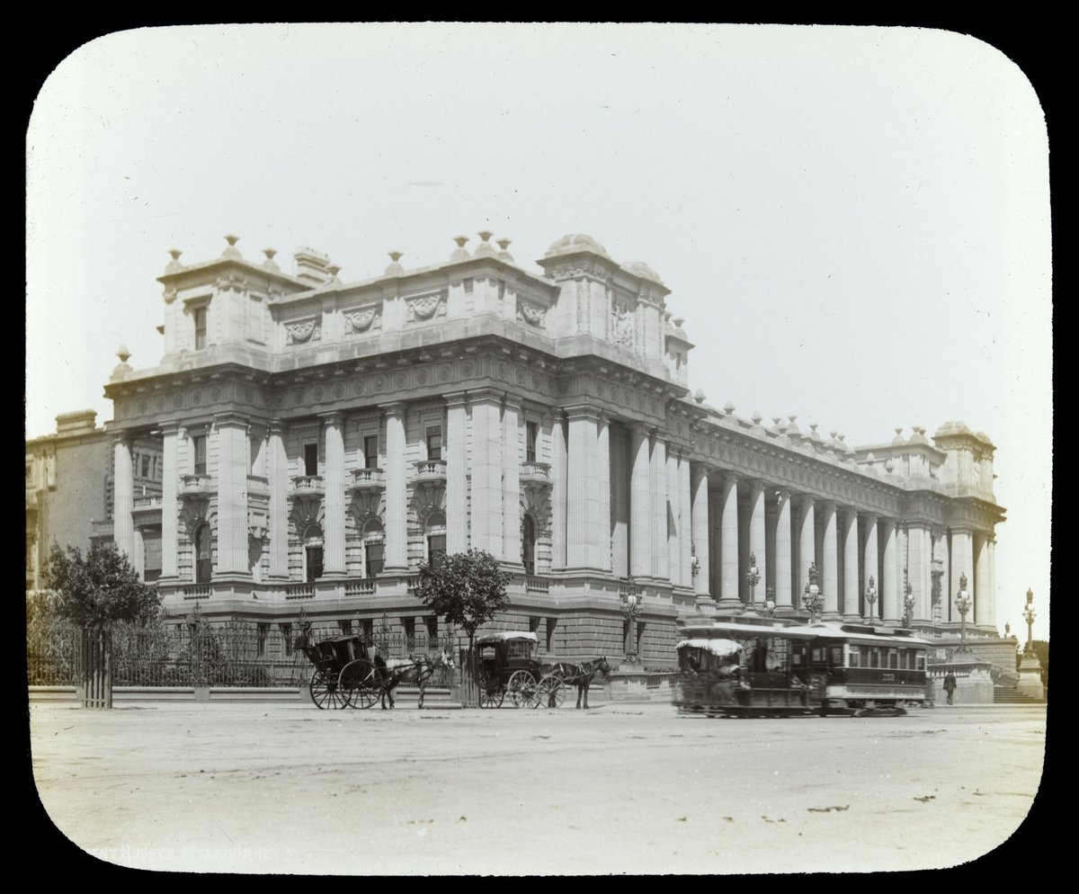 Parliament Houses [Melbourne, Vic.], East Melbourne (c. 1900)