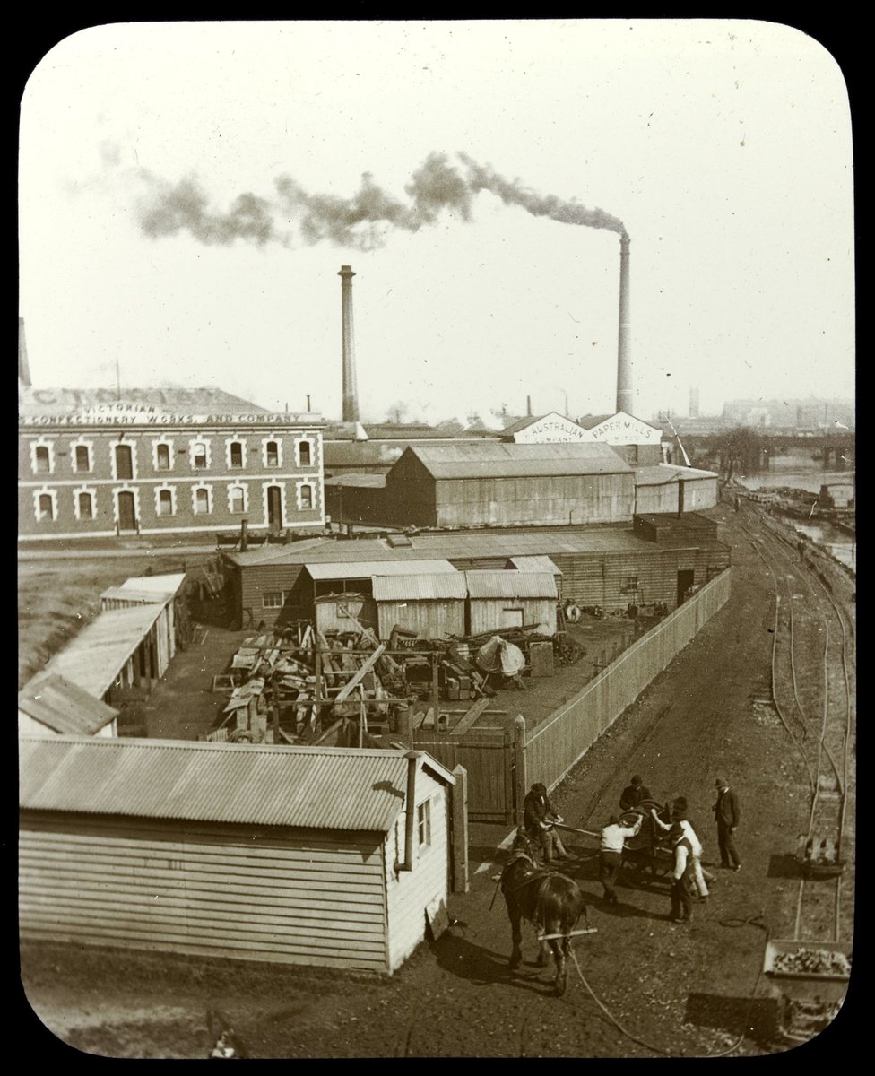 On the Yarra, Melb. [i.e. Melbourne], Southbank (1875–1938)