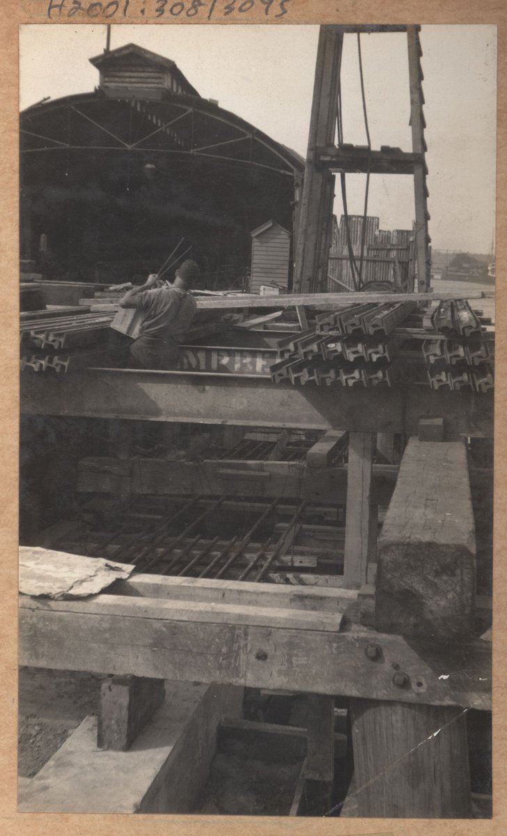Spencer Street Bridge - north abutment, Melbourne, Vic, Melbourne City (1928–29)