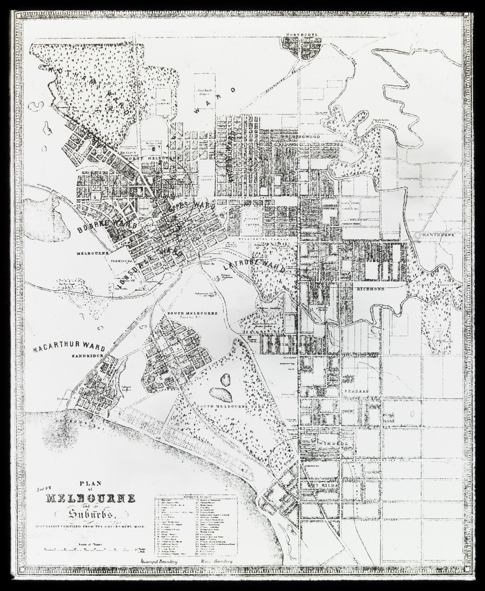 Plan of Melbourne and its suburbs (1930–50)