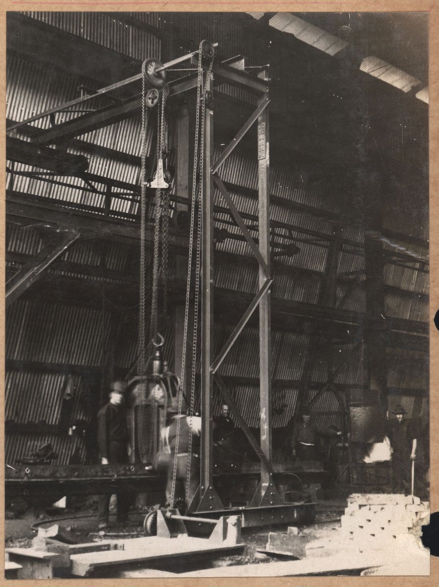 Albion to Broadmeadows - fabrication of steelwork (1927–28)