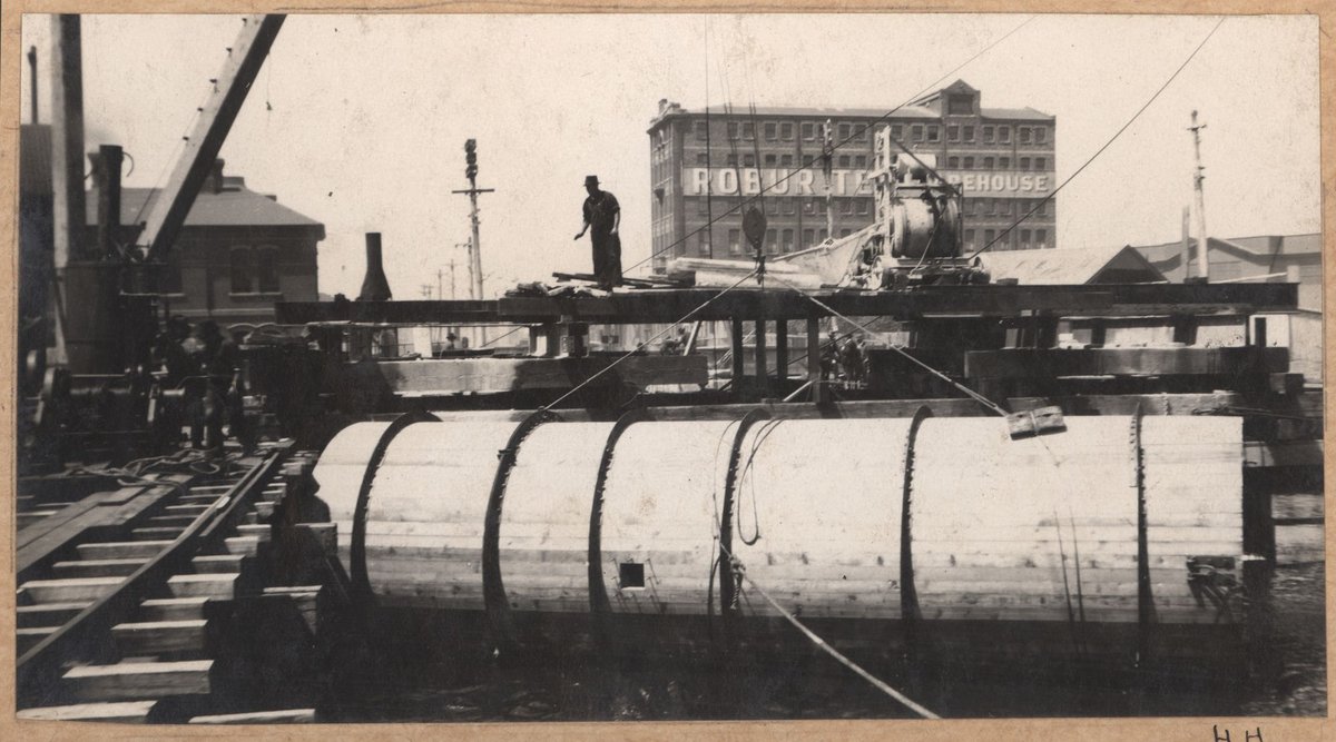 Spencer Street bridge - south pier, Melbourne City (1927–28)