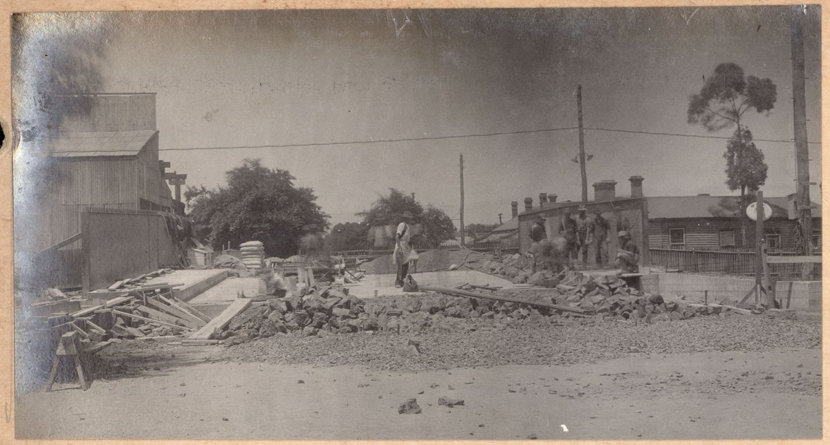 South Kensington to West Footscray - bridge at Albert Street (c. 1927)