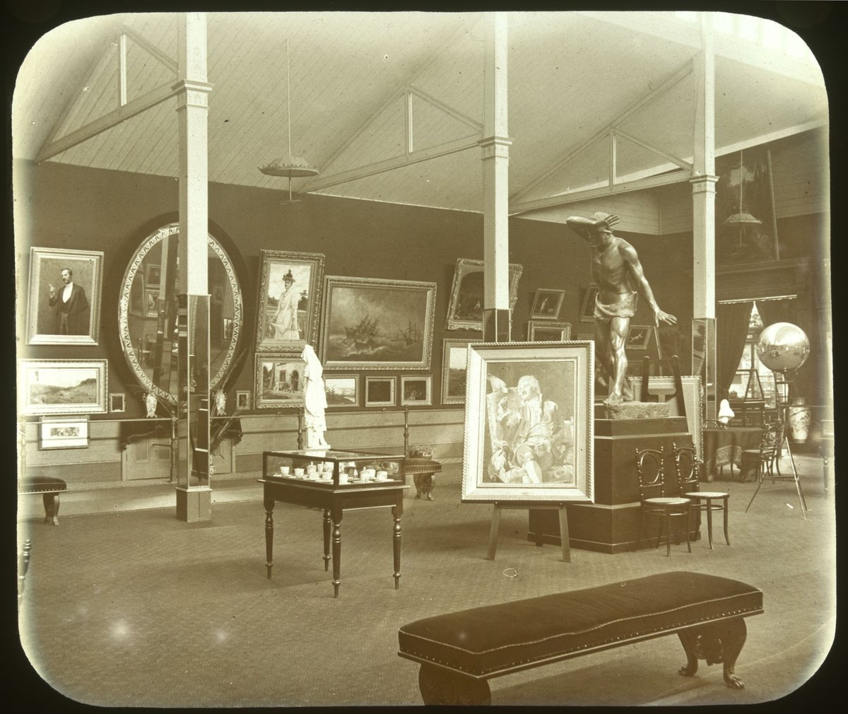 Salon, Melbourne Exhibition Building, Carlton (1875–1938)