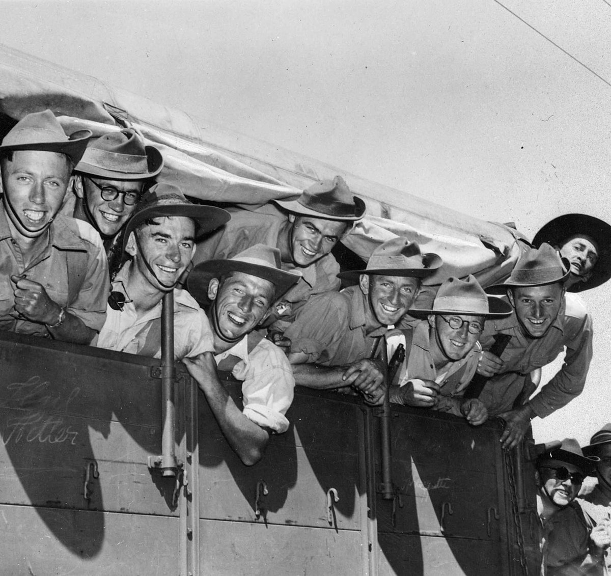 Men of the Melbourne University Rifles in training, Parkville (c. 1941)