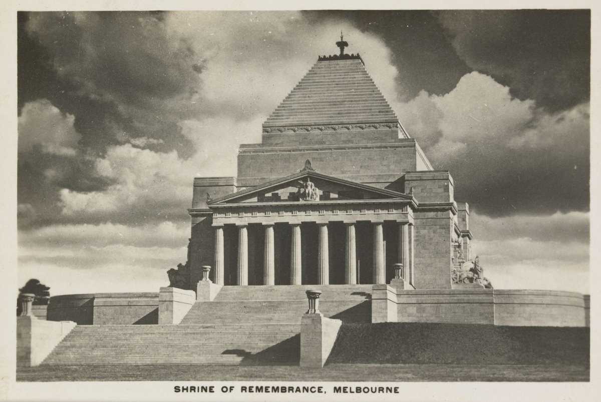 SHRINE OF REMEMBRANCE, MELBOURNE, Melbourne City (c. 1930)