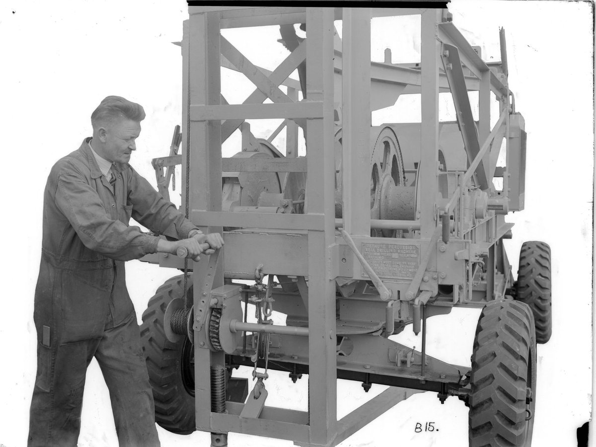 Drilling machinery, manufacture by F. N. Bethune Pty. Ltd., Melbourne, Brighton (1932–38)