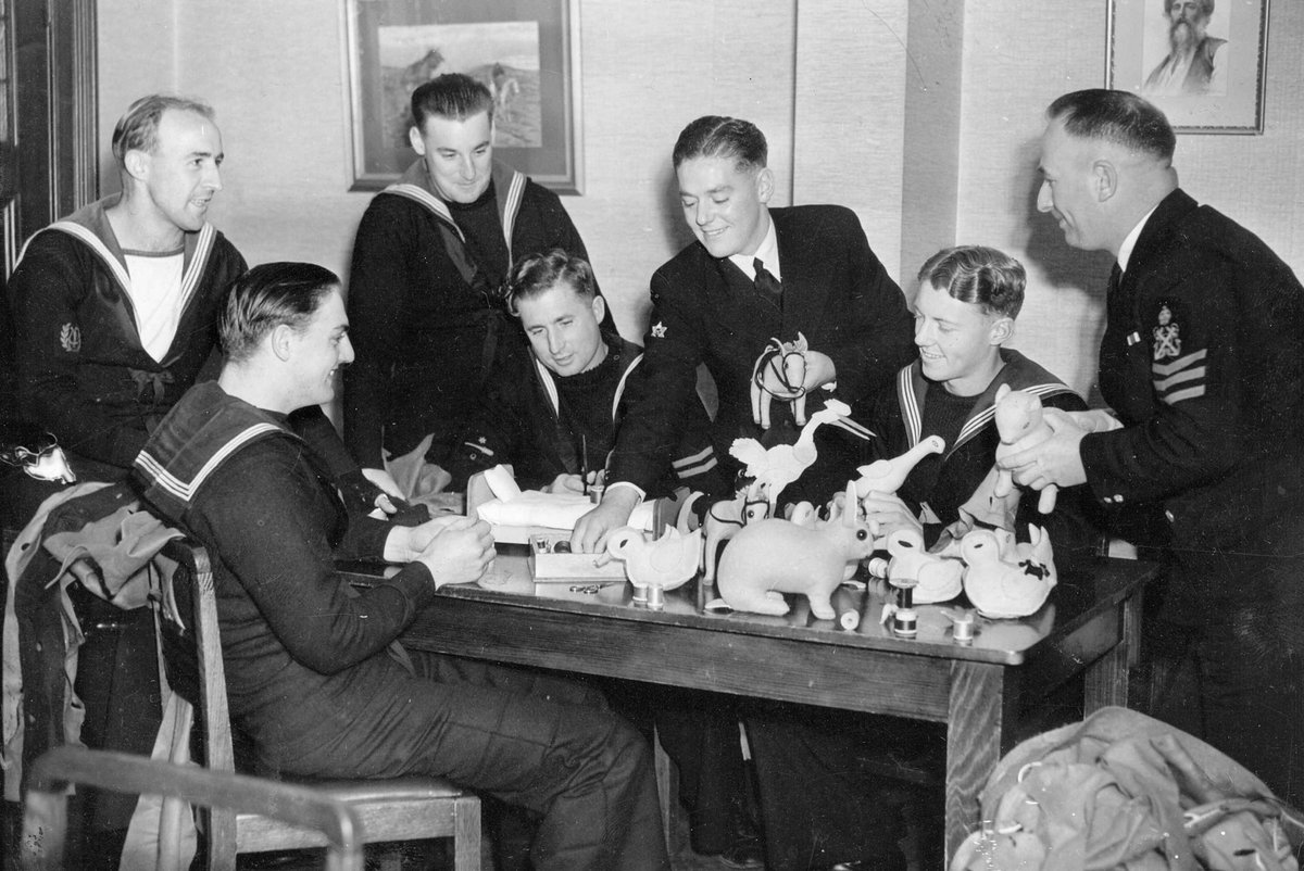 (R.A.N.) Orwell Convalescent Home, St. Kilda, toys made by convalescent patients, St Kilda (c. 1943)