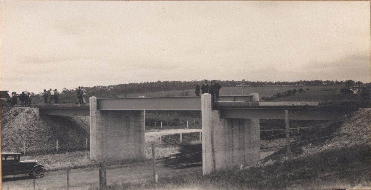 Darling to Glen Waverley - bridge over Warrigal Road, Malvern East (1929–30)