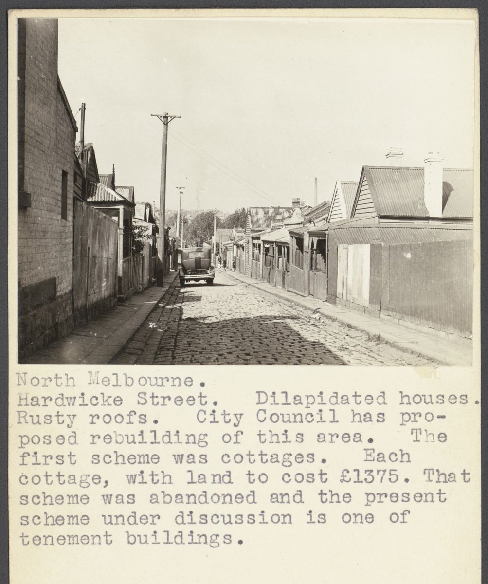 North Melbourne. Hardwicke Street (c. 1935)