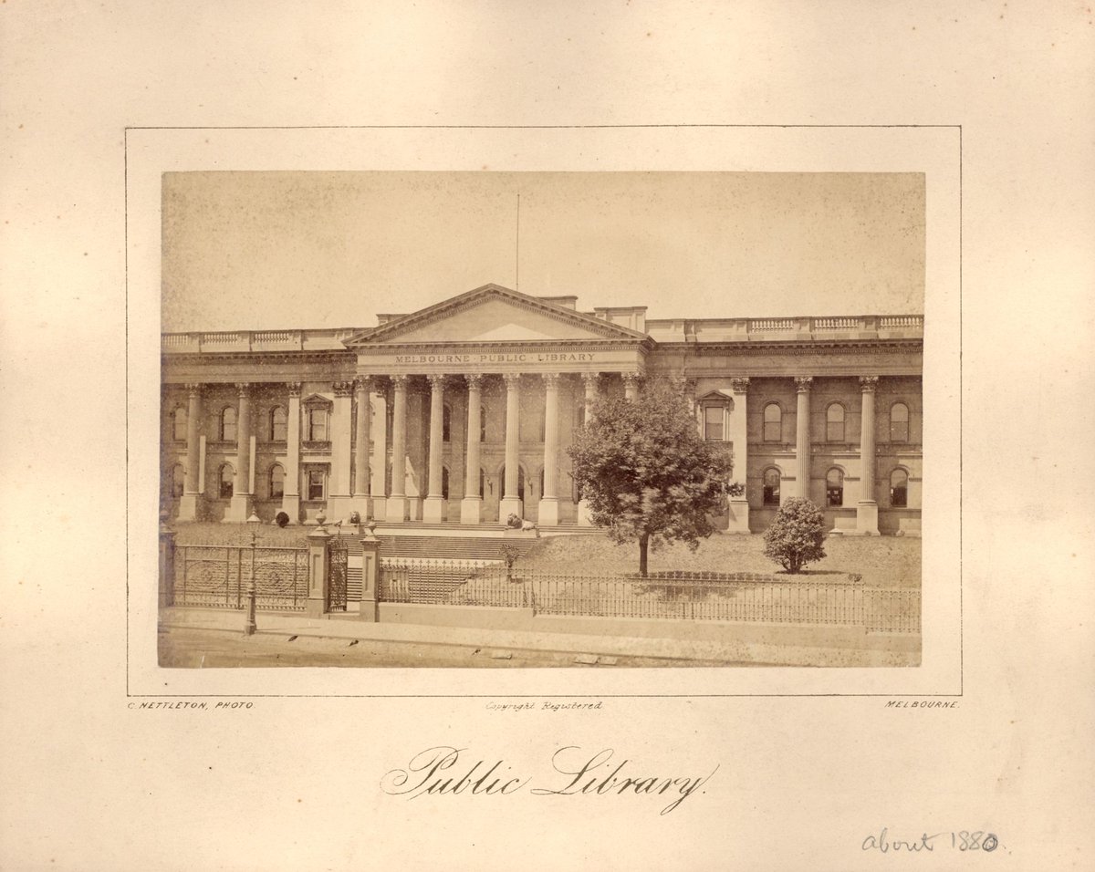 Melbourne Public Library, Victoria, Melbourne City (1876–80)