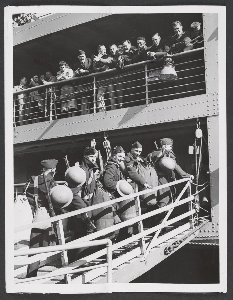 EMBARKATION OF TROOPS FROM PORT MELBOURNE (1942–48)