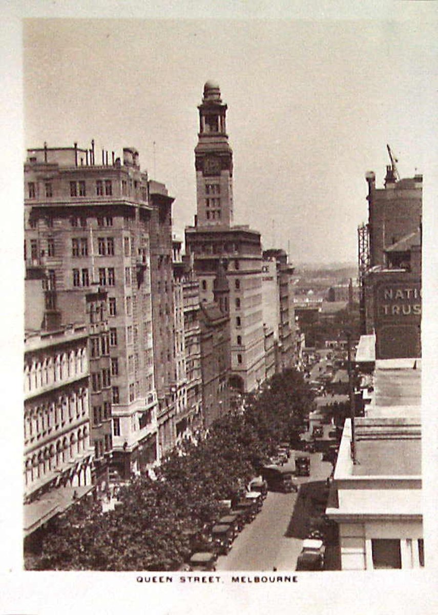 Queen Street, Melbourne, Melbourne City (c. 1930)
