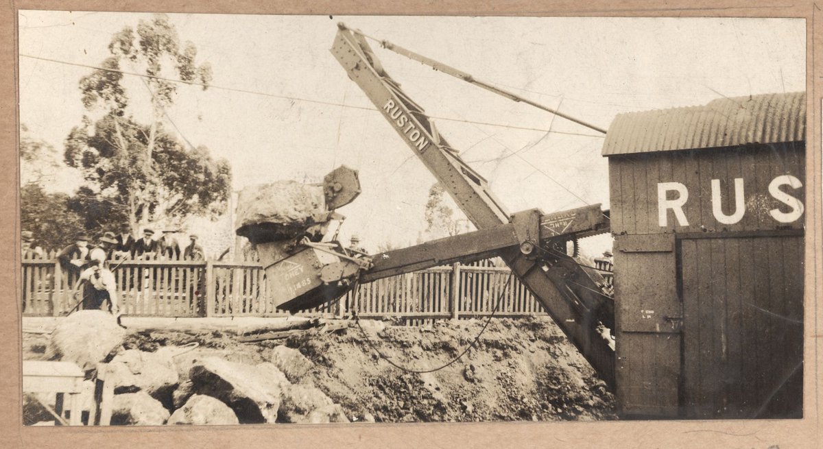 South Kensington to West Footscray, earthworks (1926–27)