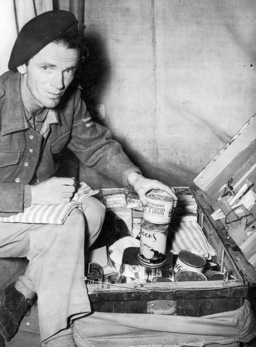 Some of the British soldiers' activities in camp in Melbourne, Australia (c. 1944)