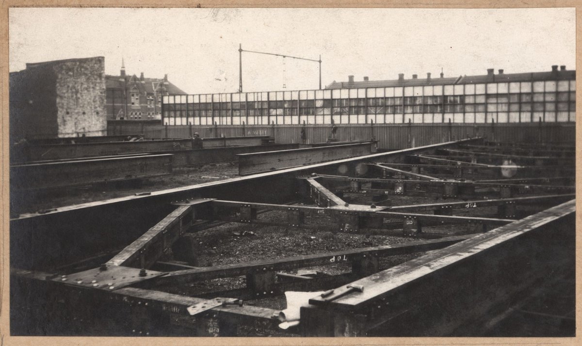Albion to Broadmeadows - fabrication of steelwork (1927–28)