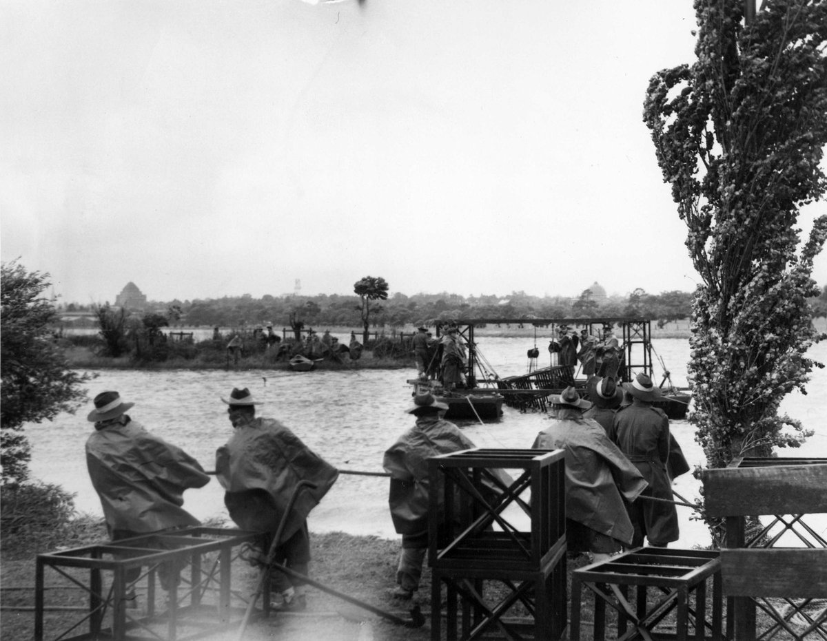 Bailey Bridge over Albert Park Lake (c. 1953)