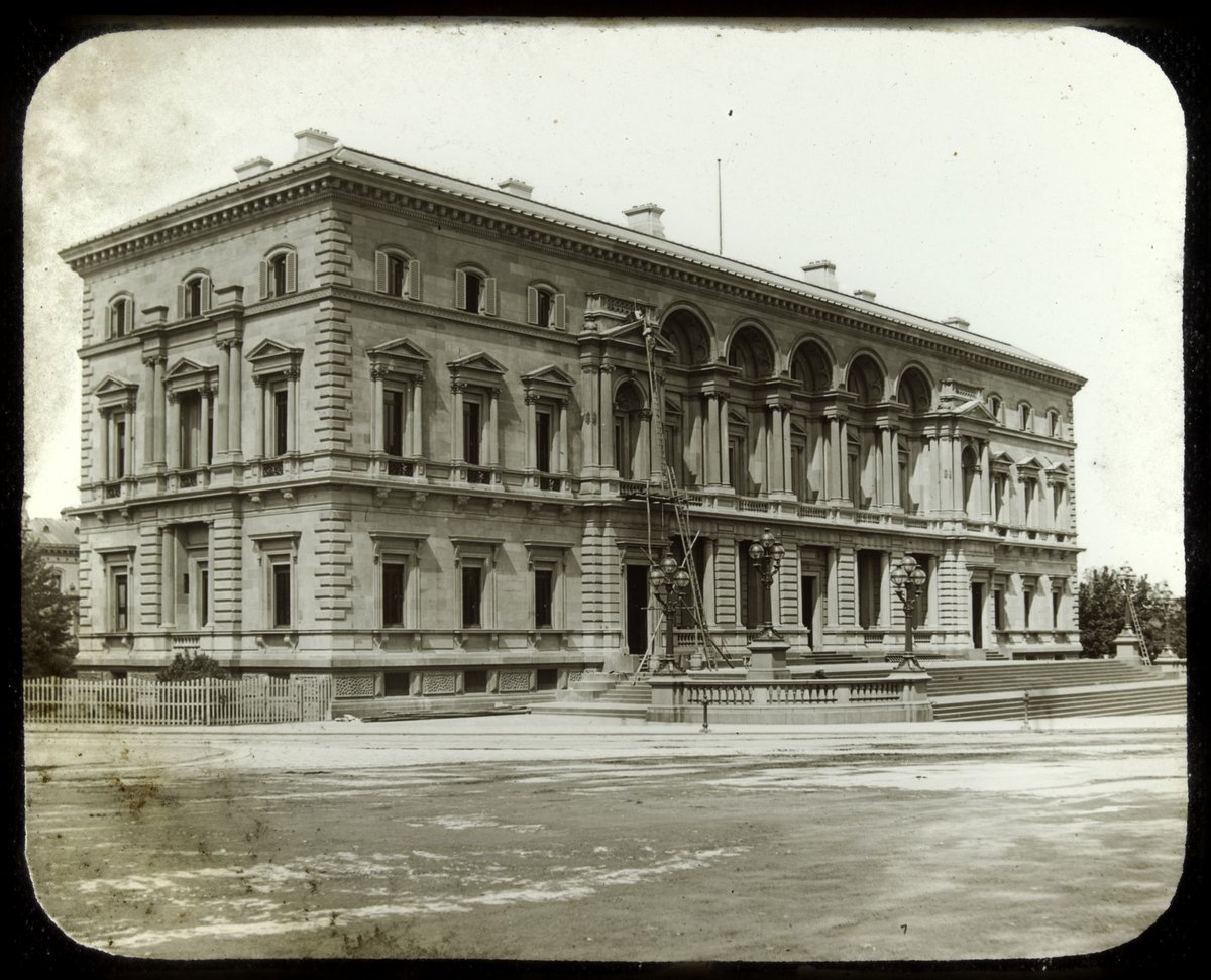 Treasury, Melbourne (c. 1900)