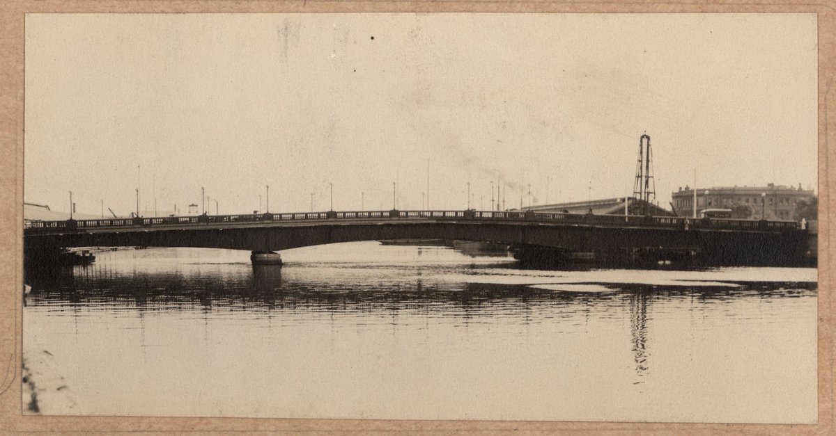 Spencer Street Bridge Melbourne, Vic, Melbourne City (1930)