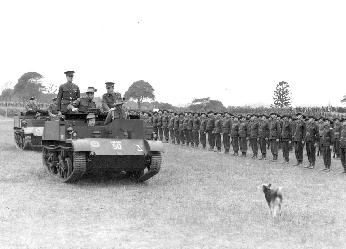 4th anniversary Drum Head Church Parade of 5th Batt. V.D.C. at Elsternwick Park (1943–44)