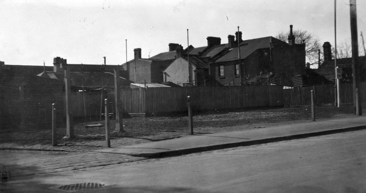 Fitzroy. The only official play-ground (c. 1935)
