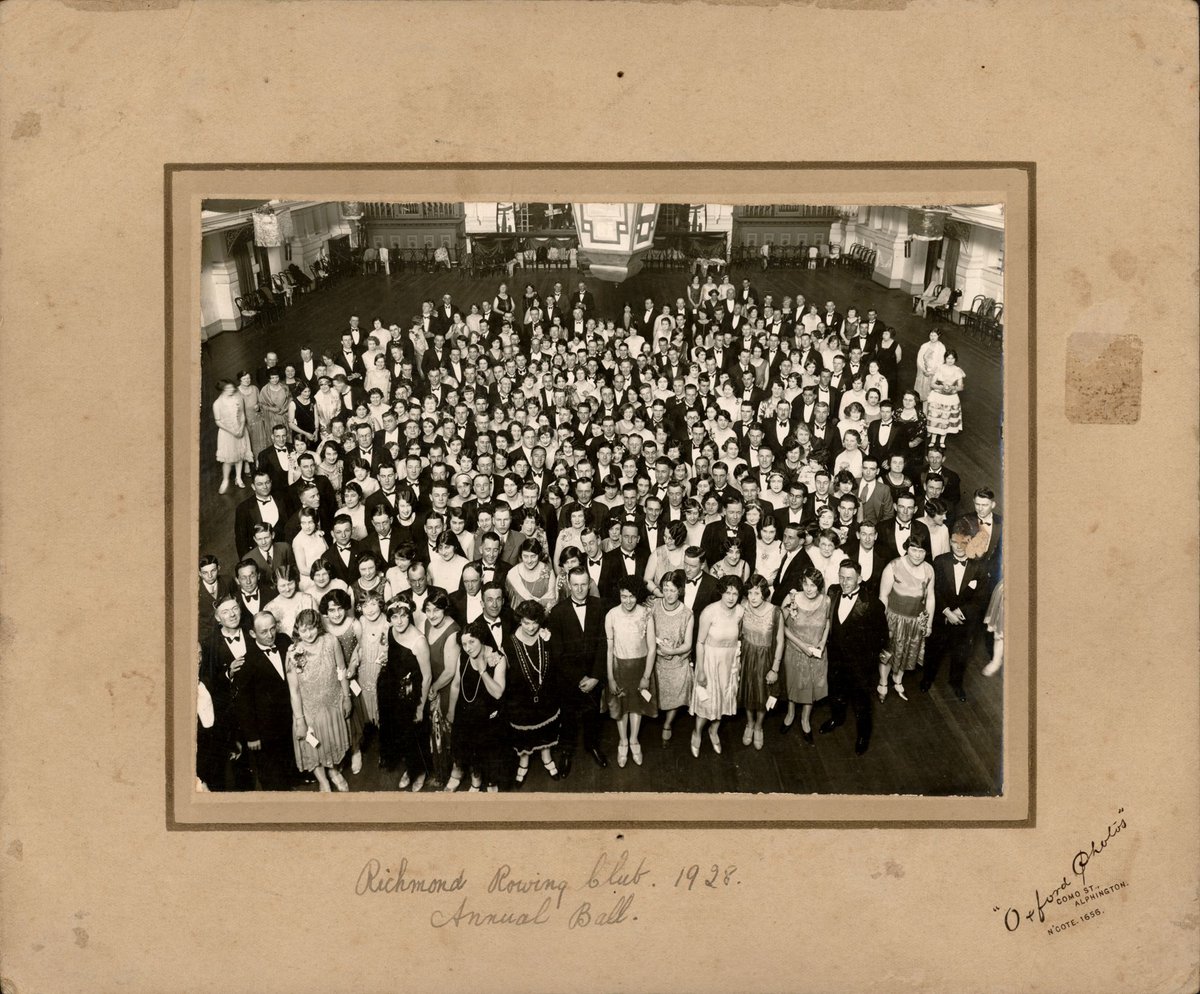 Richmond Rowing Club. 1928. Annual Ball