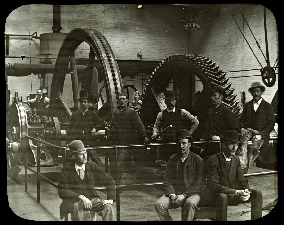 "Tramway engine, Richmond Vic." (c. 1900)