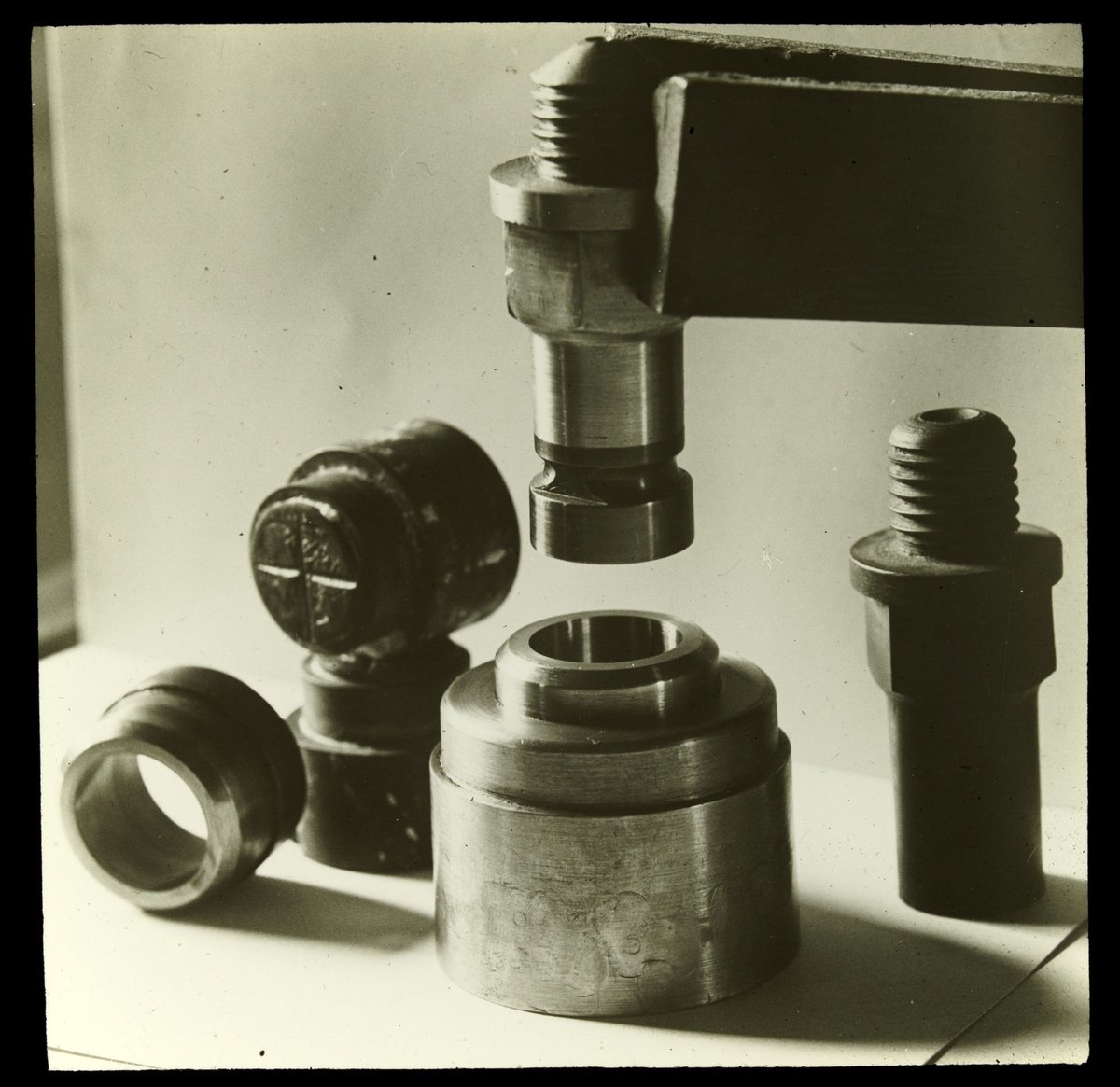 Punches, old dies and bolsters, Royal Mint, Melbourne, Melbourne City (1900)