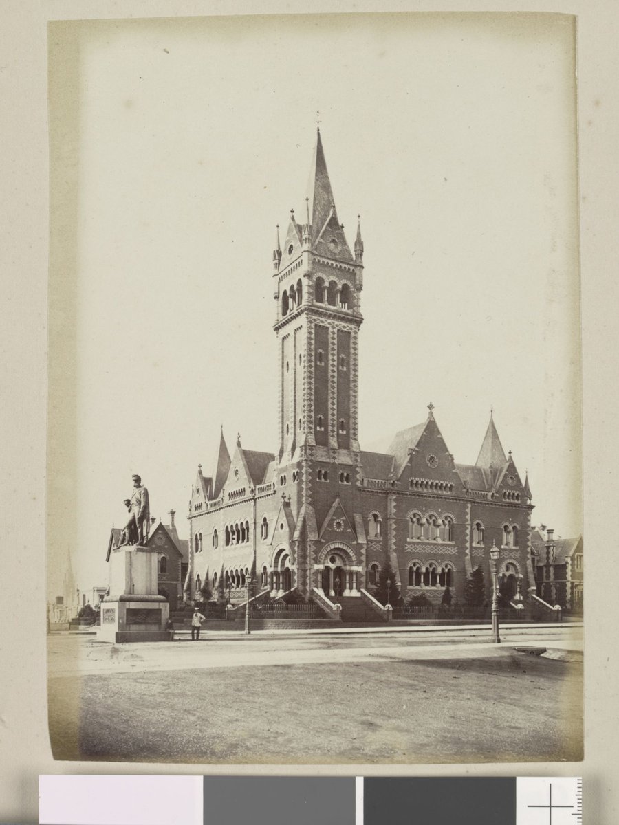 Independent Ch. [i.e. Church] Collins Street, Melbourne City (1870–80)