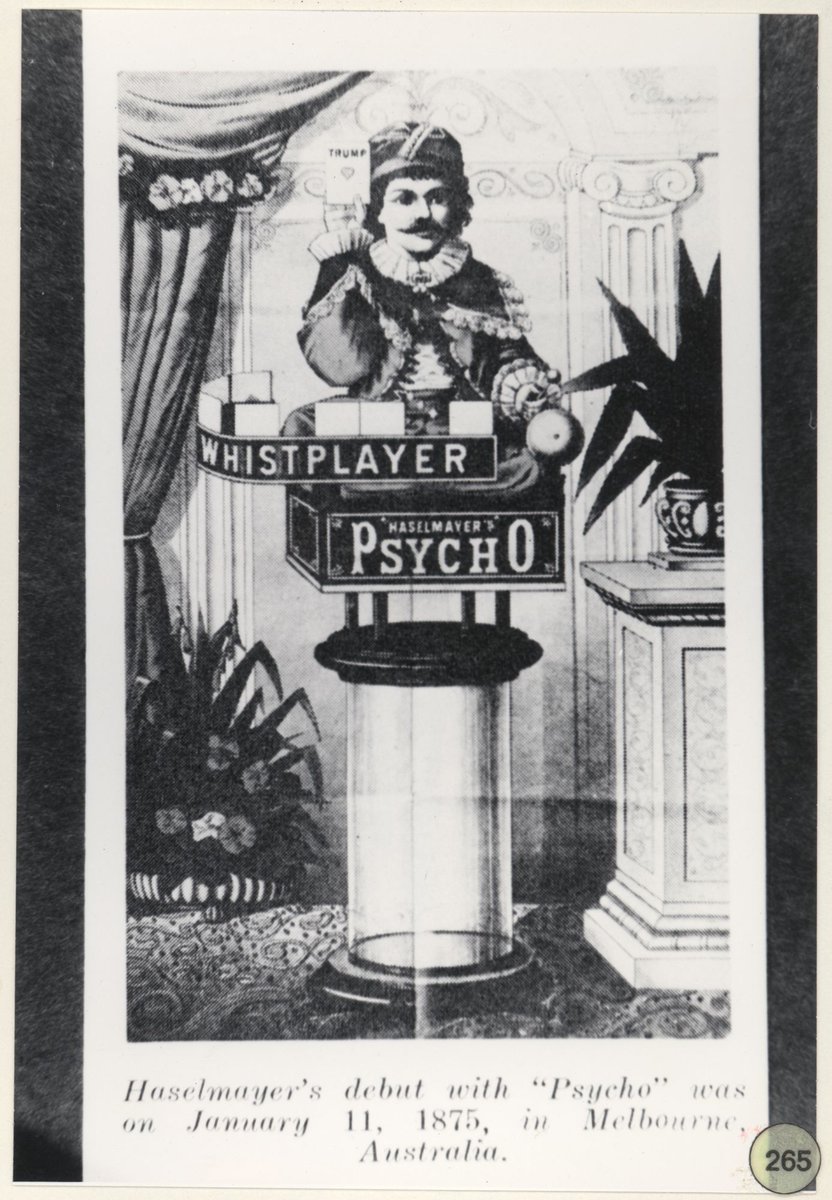 Haselmayer's debut with 'Psycho'... Melbourne, Australia (1930–93)