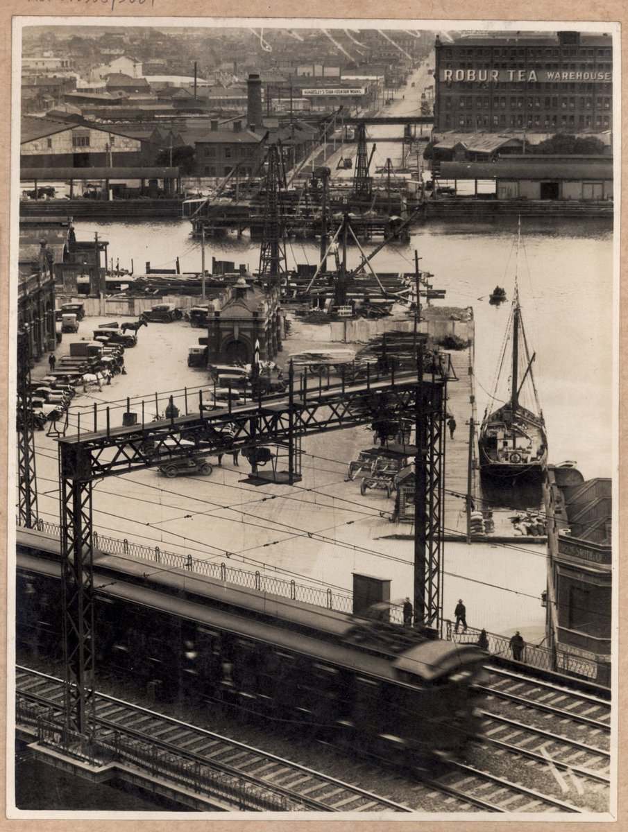 Spencer Street Bridge [Melbourne, Vic.], Melbourne City (1928)